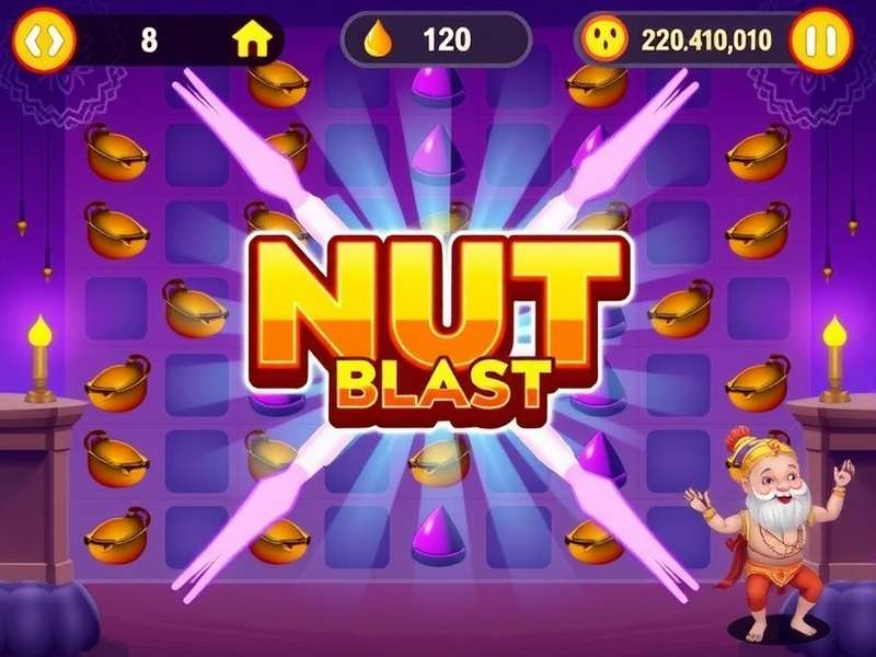 Nirvana Nut Blast Game Screenshot